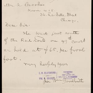 a page of handwritten text