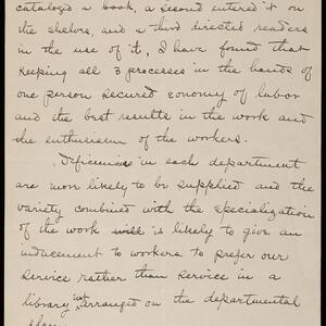 a page of handwritten text