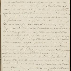 a page of handwritten text