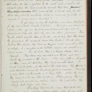 a page of handwritten text