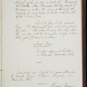 a page of handwritten text