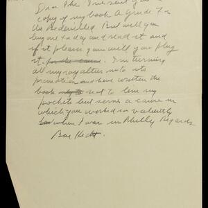 a page of handwritten text