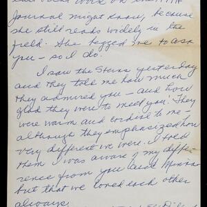 a page of handwritten text