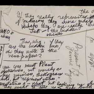 a page of handwritten text