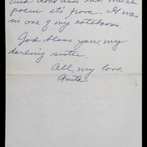 a page of handwritten text