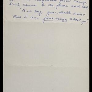 a page of handwritten text