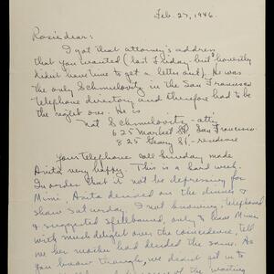 a page of handwritten text