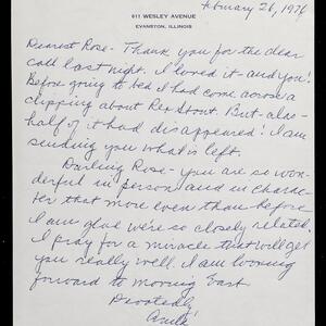 a page of handwritten text