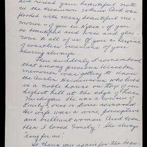 a page of handwritten text