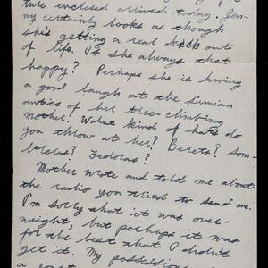 a page of handwritten text