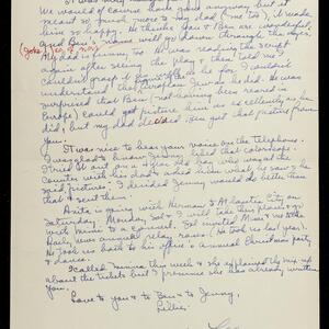 a page of handwritten text