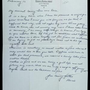 a page of handwritten text