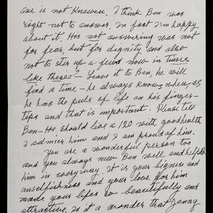 a page of handwritten text