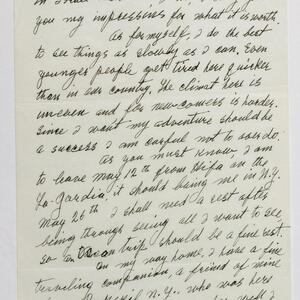 a page of handwritten text