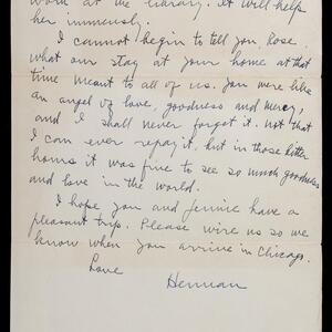 a page of handwritten text