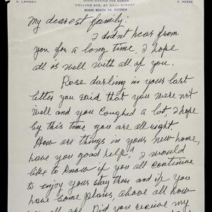 a page of handwritten text
