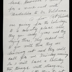a page of handwritten text