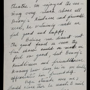 a page of handwritten text