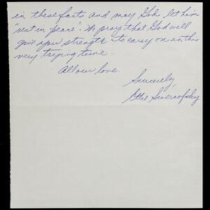 a page of handwritten text