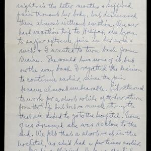 a page of handwritten text