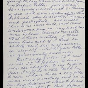 a page of handwritten text