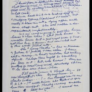 a page of handwritten text