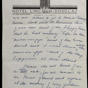 a page of handwritten text