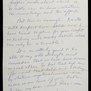 a page of handwritten text