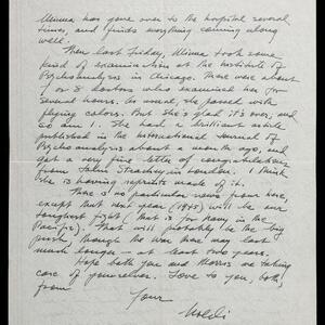 a page of handwritten text
