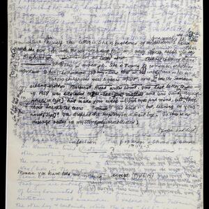 a page of handwritten text