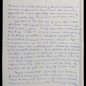 a page of handwritten text