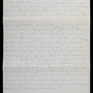 a page of handwritten text