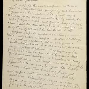 a page of handwritten text