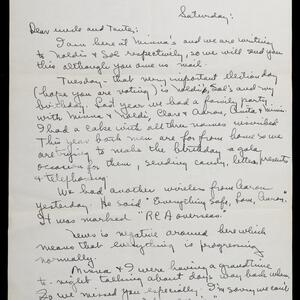 a page of handwritten text
