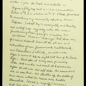 a page of handwritten text