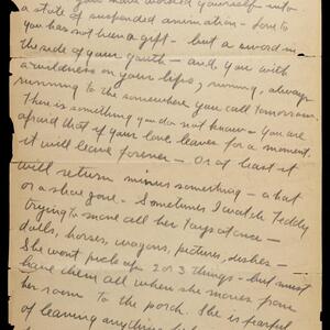 a page of handwritten text