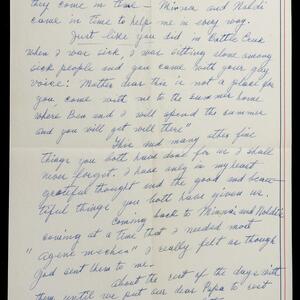 a page of handwritten text
