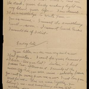 a page of handwritten text
