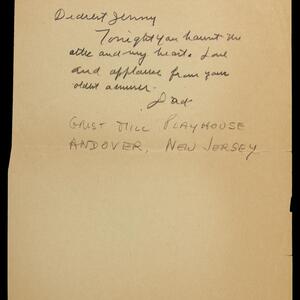 a page of handwritten text