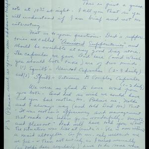 a page of handwritten text