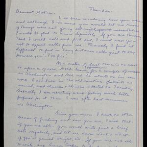a page of handwritten text