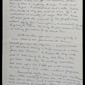 a page of handwritten text