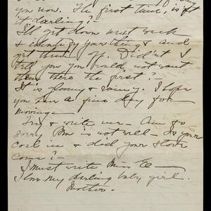 a page of handwritten text