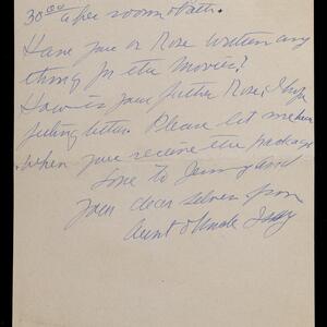 a page of handwritten text