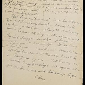 a page of handwritten text