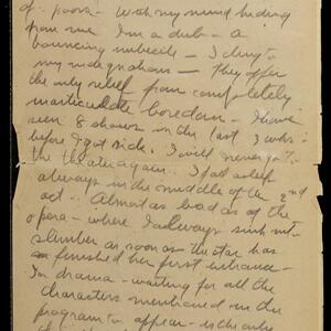 a page of handwritten text