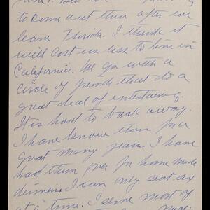 a page of handwritten text