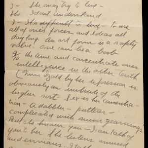 a page of handwritten text