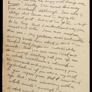 a page of handwritten text