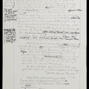 a page of handwritten text